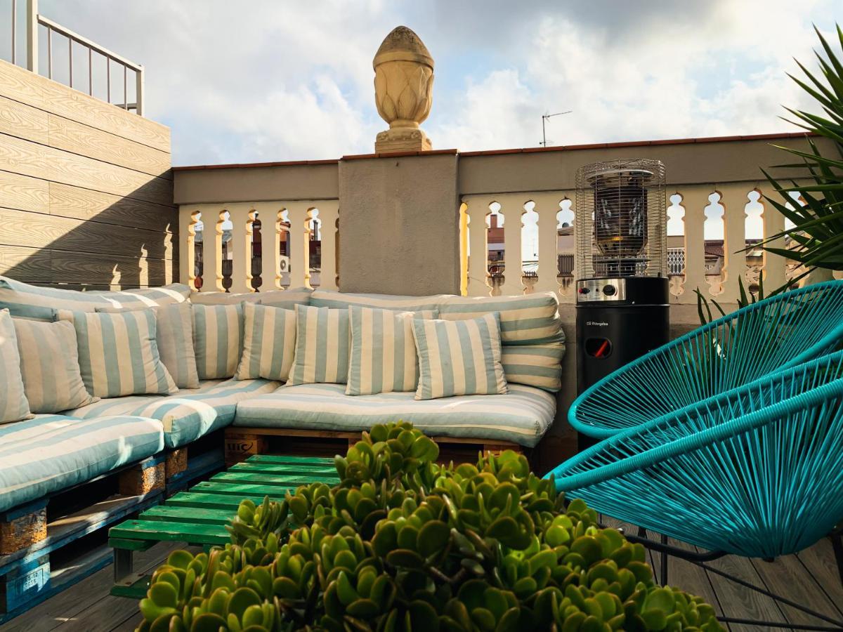 Incredible 2Br Penthouse With Urban Rooftop Garden Barcelona Kültér fotó