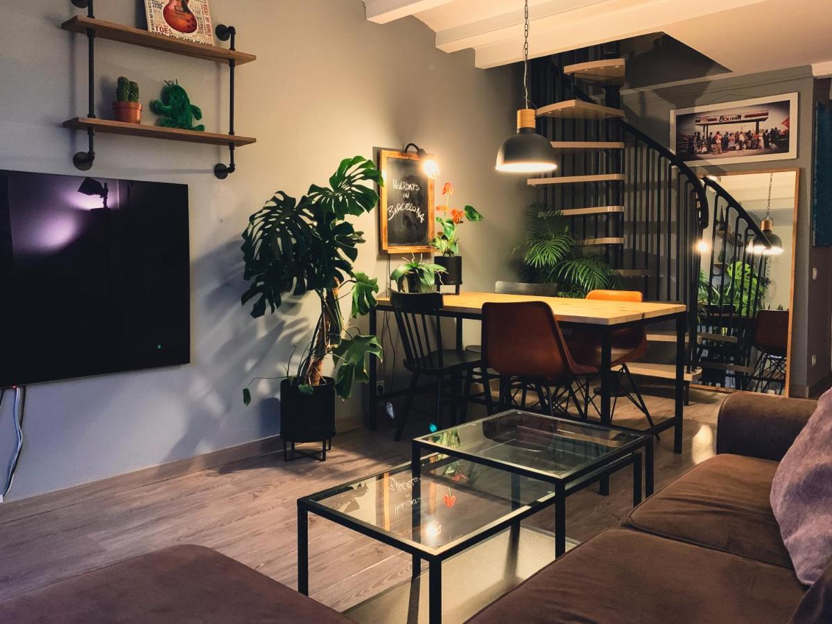 Incredible 2Br Penthouse With Urban Rooftop Garden Barcelona Kültér fotó
