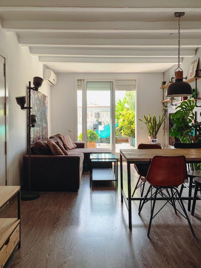 Incredible 2Br Penthouse With Urban Rooftop Garden Barcelona Kültér fotó