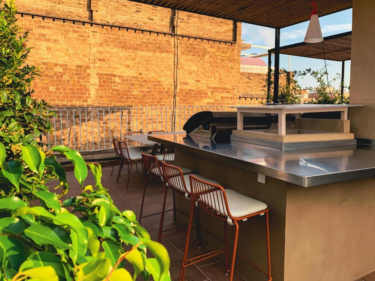 Incredible 2Br Penthouse With Urban Rooftop Garden Barcelona Kültér fotó
